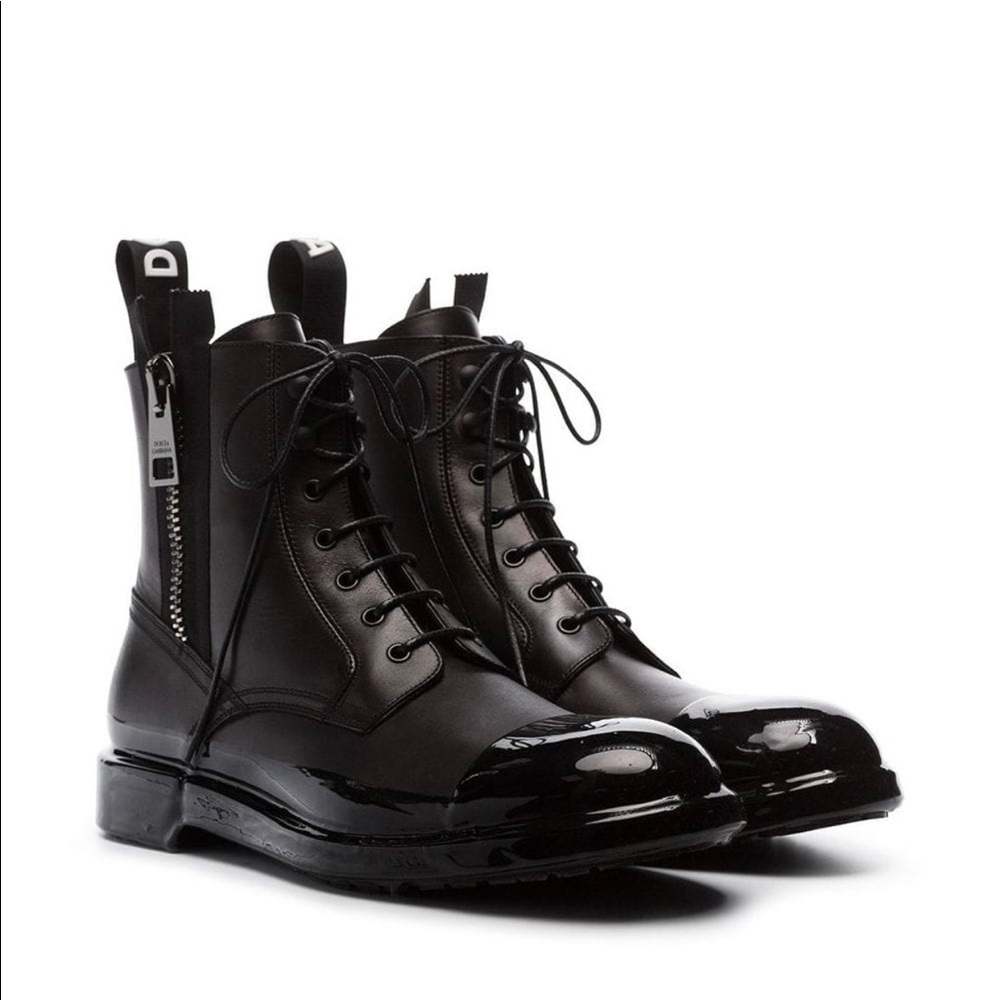Dolce & Gabbana lace-up ankle boots